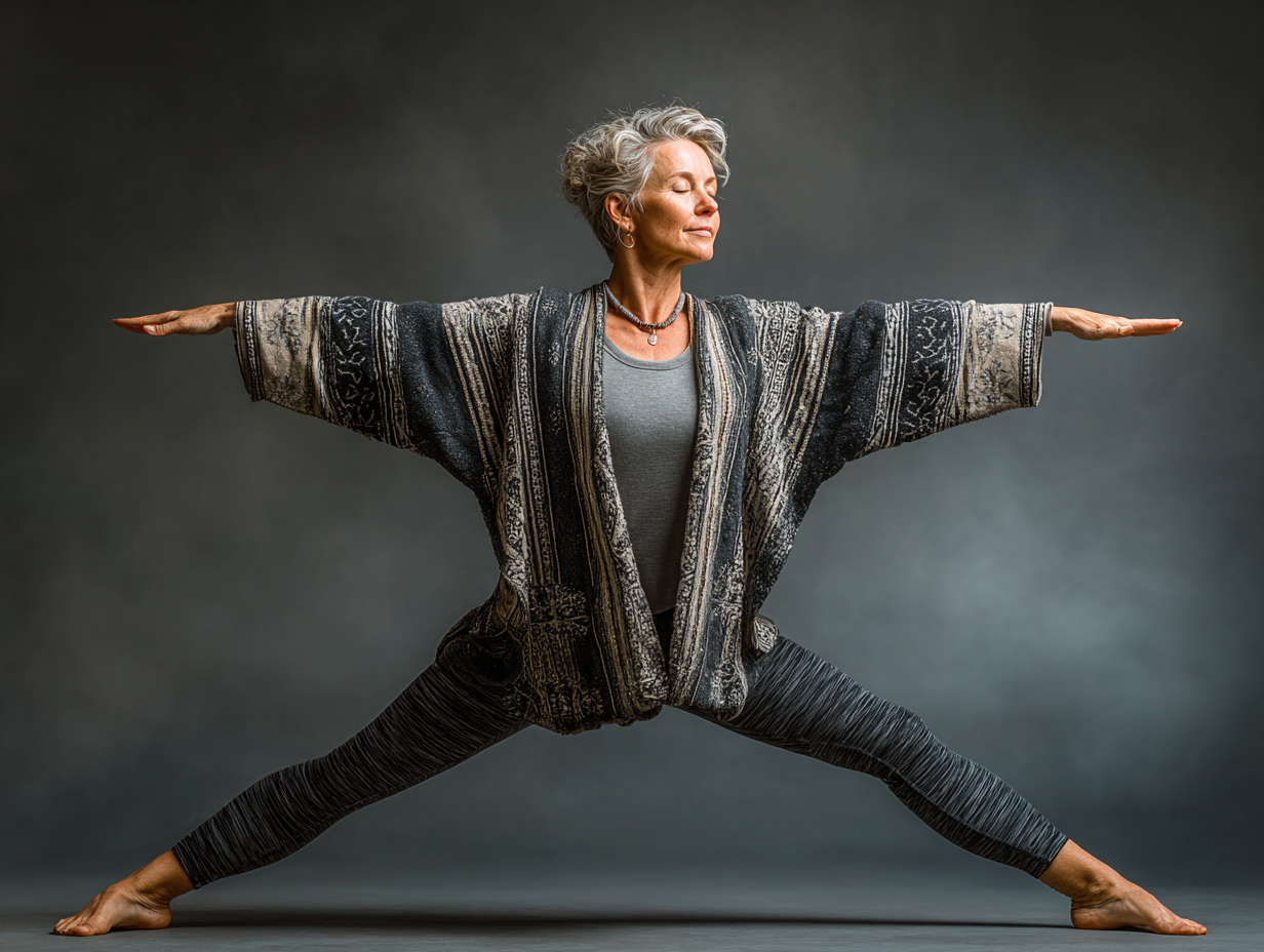 Портрет усміхненої жінки